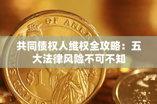 北京共同债权人维权全攻略：五大法律风险不可不知