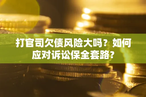 北京打官司欠债风险大吗？如何应对诉讼保全套路？